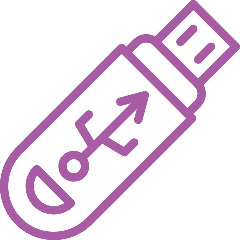 Usb Icon Design Illustration vector