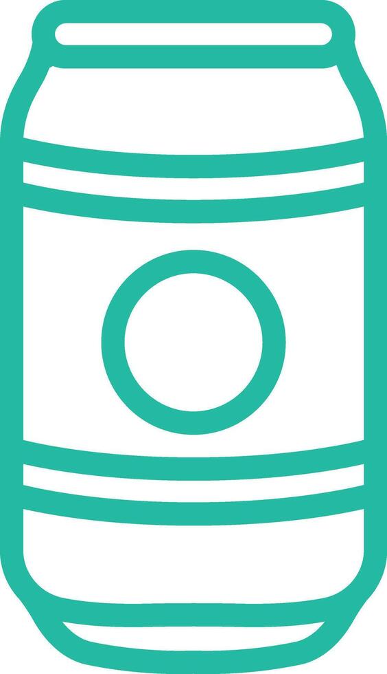 Can Icon Design Illustration vector