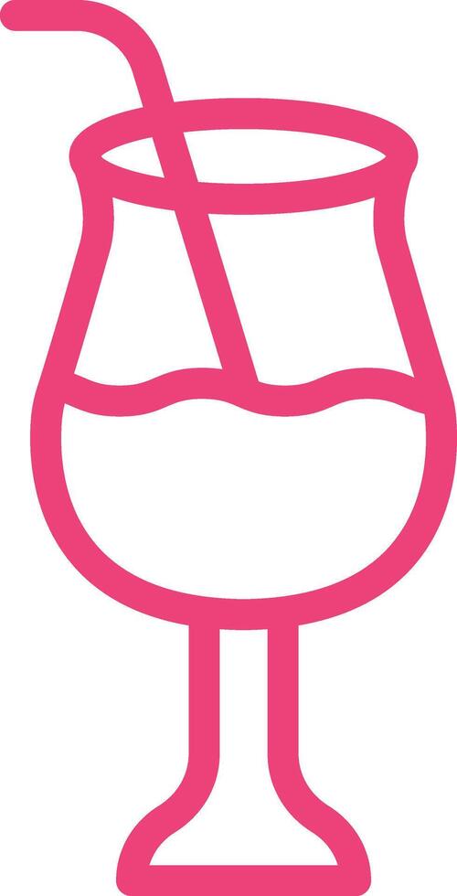 Cocktail Icon Design Illustration vector