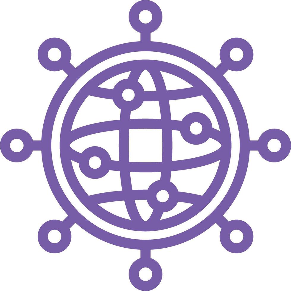 Networking Icon Design Illustration vector