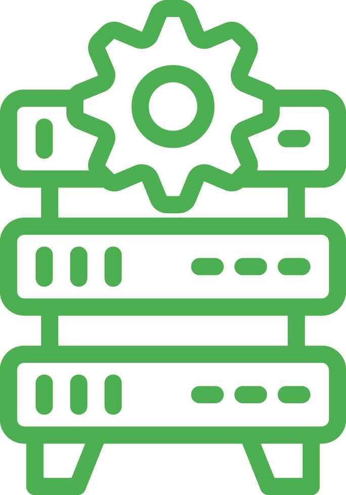 Server Traffic Icon Design Illustration vector