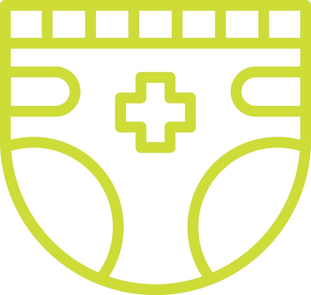Diaper Icon Design Illustration vector