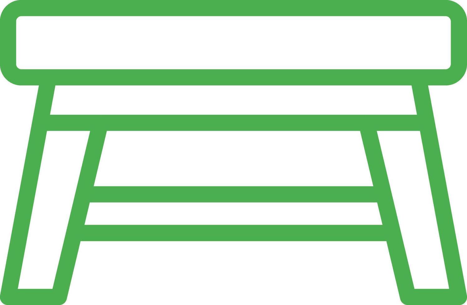 Table Icon Design Illustration vector