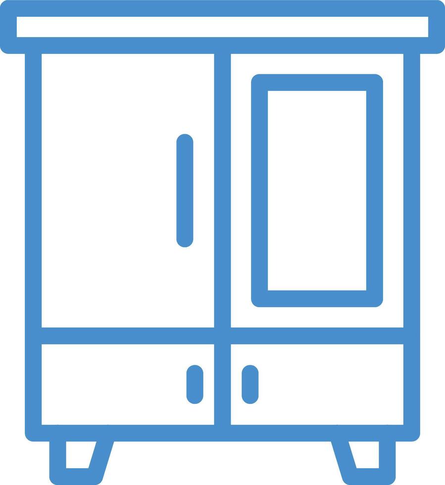 Wardrobe Icon Design Illustration vector