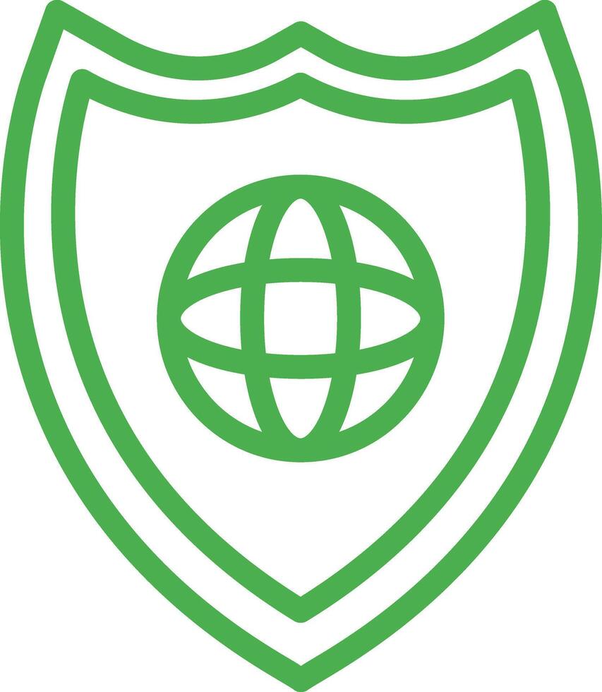 Shield Icon Design Illustration vector