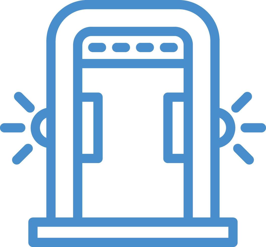 Body Scanner Icon Design Illustration vector