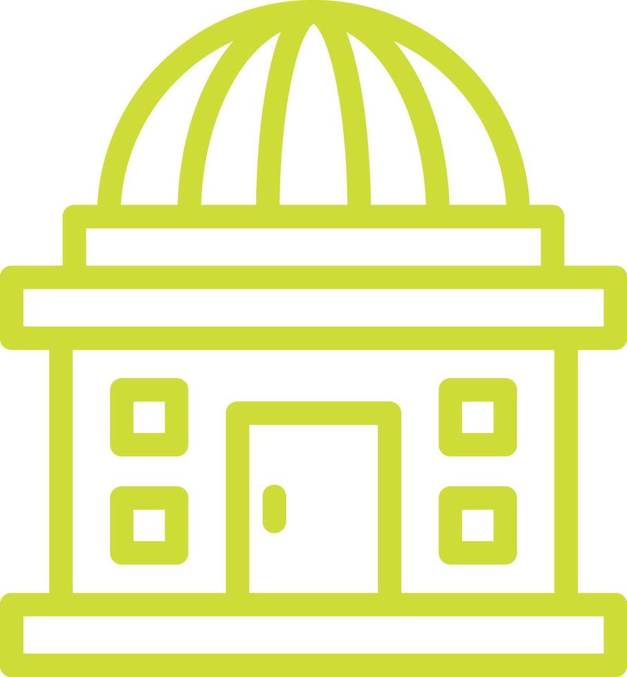 Embassy Icon Design Illustration vector