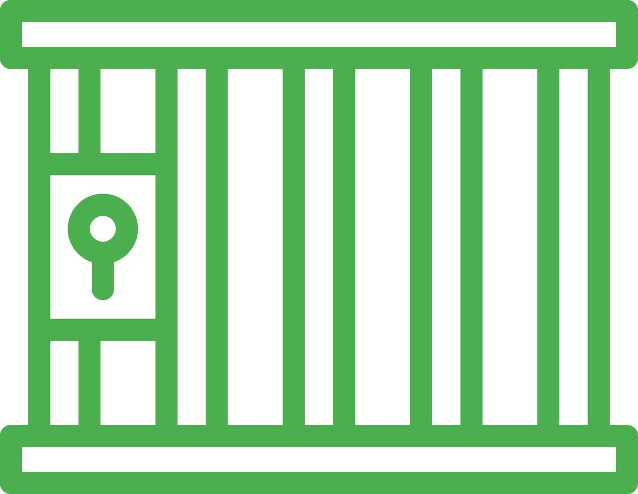 Jail Icon Design Illustration vector