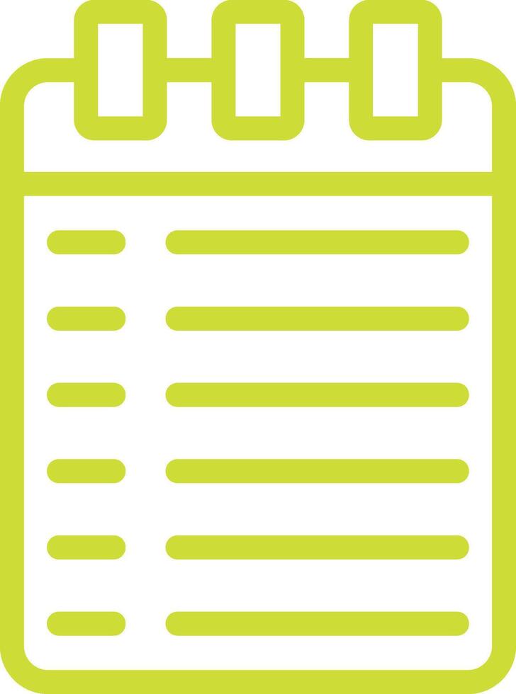 Notebook Icon Design Illustration vector