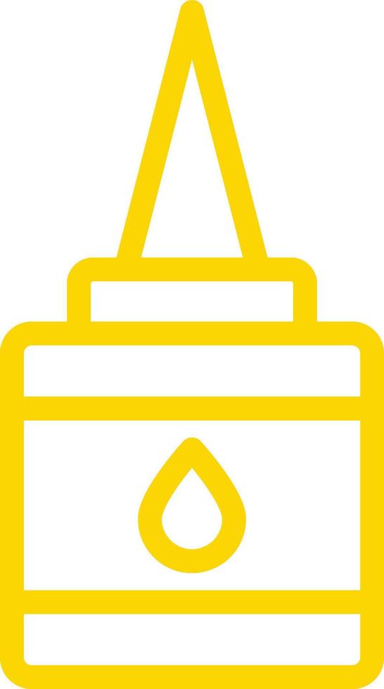 Liquid Glue Icon Design Illustration vector