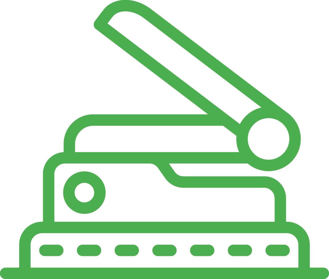 Hole Puncher Icon Design Illustration vector
