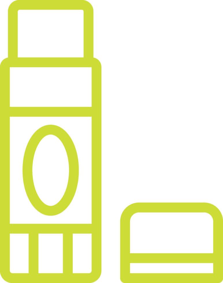 Glue Stick Icon Design Illustration vector