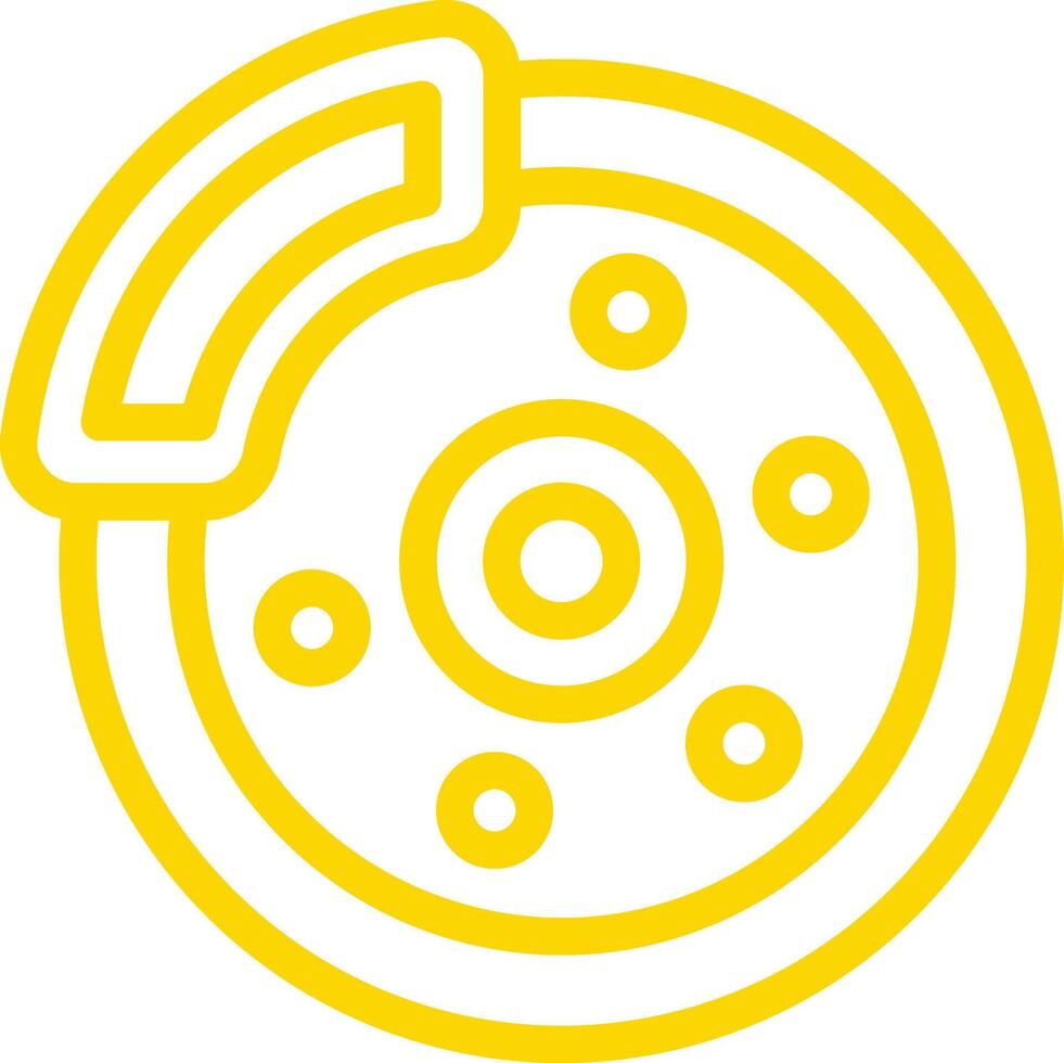 Disc break Icon Design Illustration vector