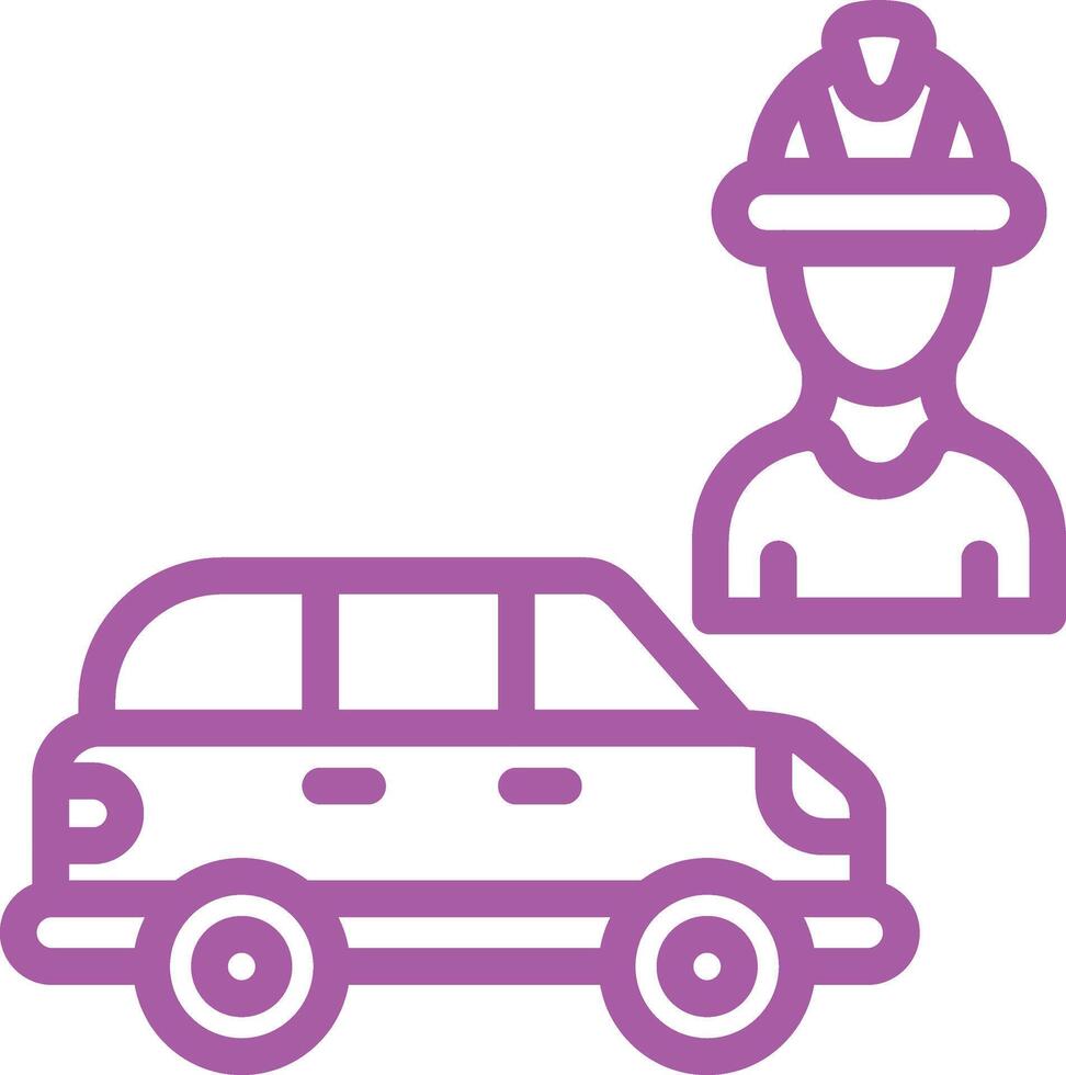 Worker Icon Design Illustration vector