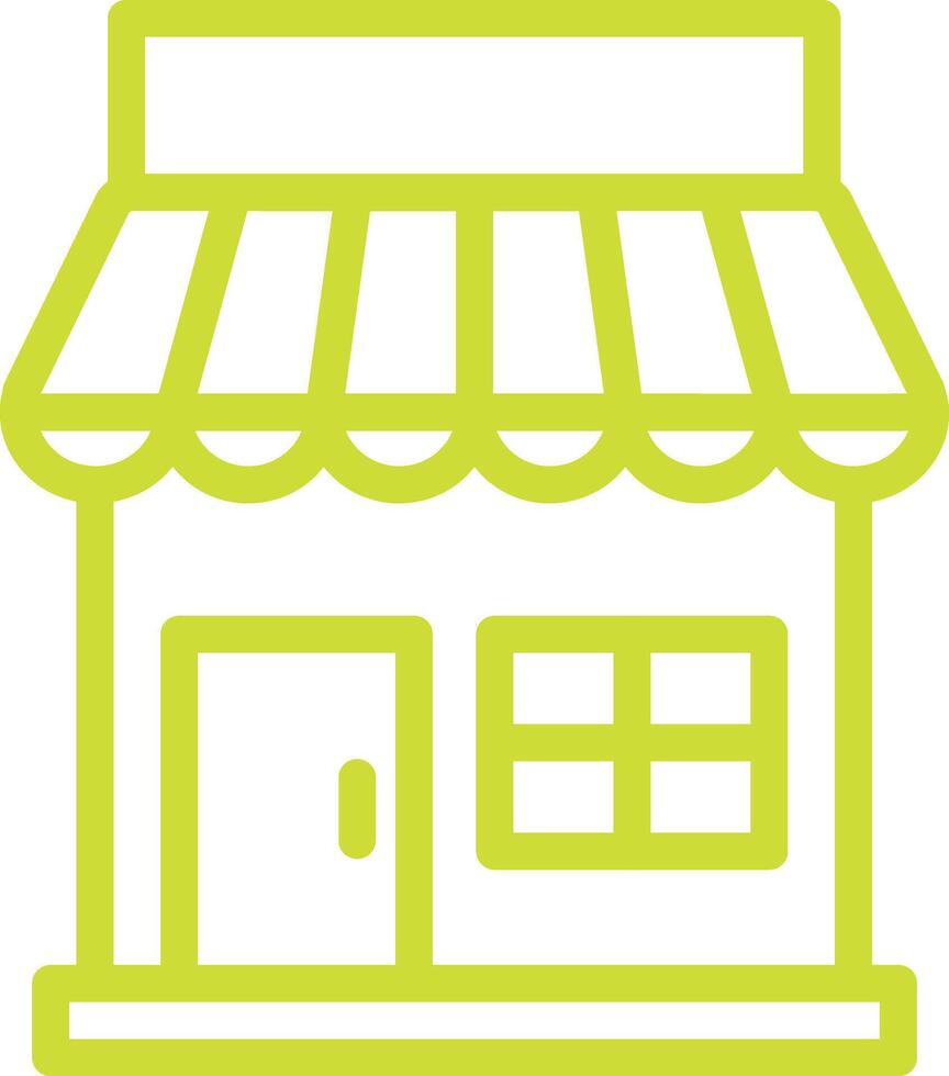 Store Icon Design Illustration vector