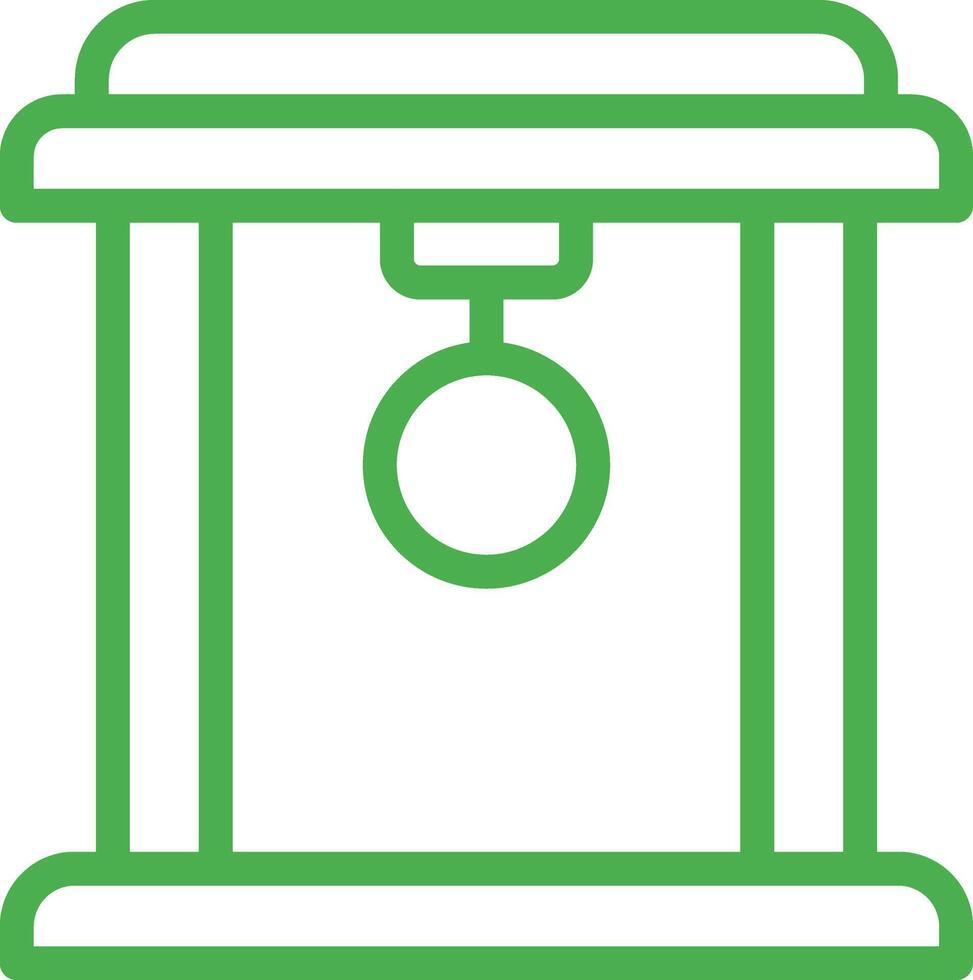 Torii Gate Icon Design Illustration vector