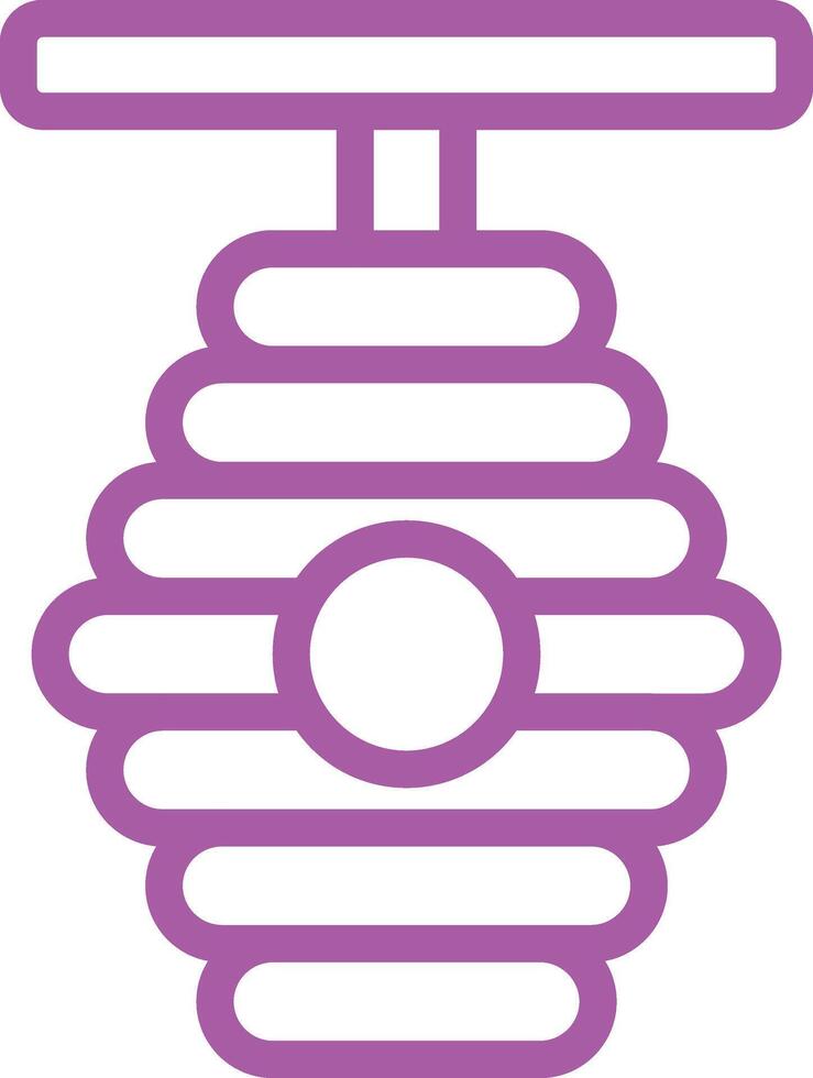 Beehive Icon Design Illustration vector