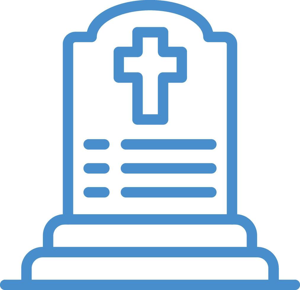 Cemetery Icon Design Illustration vector