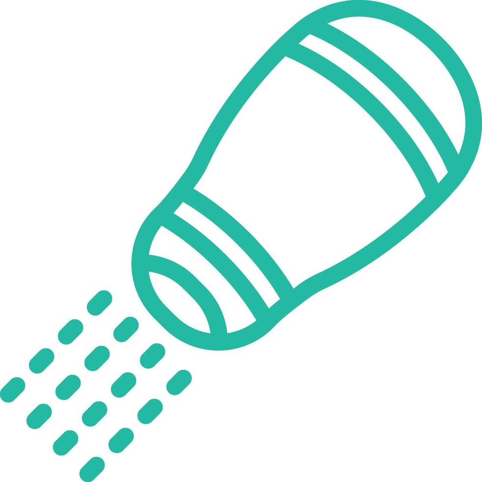 Salt Shaker Icon Design Illustration vector