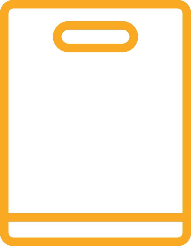 Cutting Board Icon Design Illustration vector