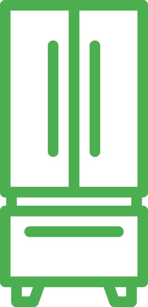 Fridge Icon Design Illustration vector