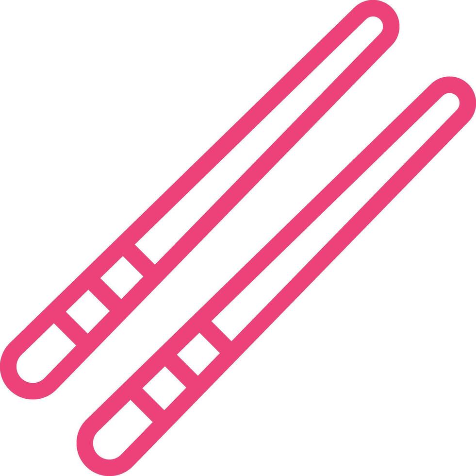 Chopsticks Icon Design Illustration vector