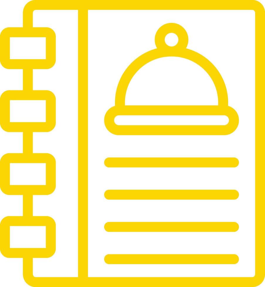 Cookbook Icon Design Illustration vector