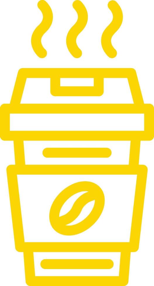 Coffee Cup Icon Design Illustration vector