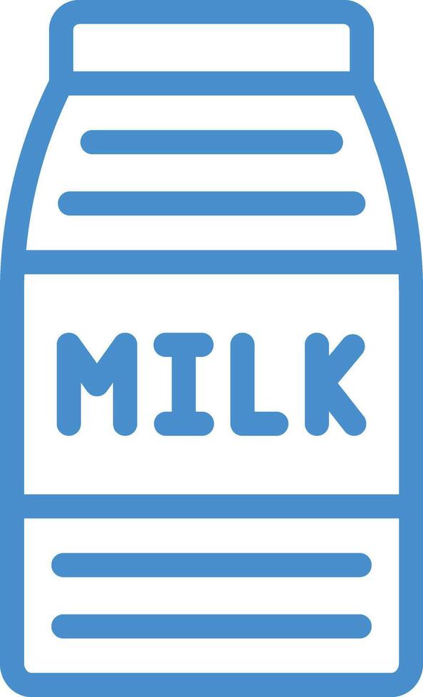 Milk Icon Design Illustration vector