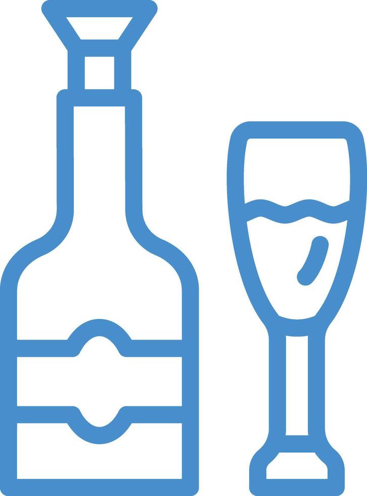 Champange Icon Design Illustration vector
