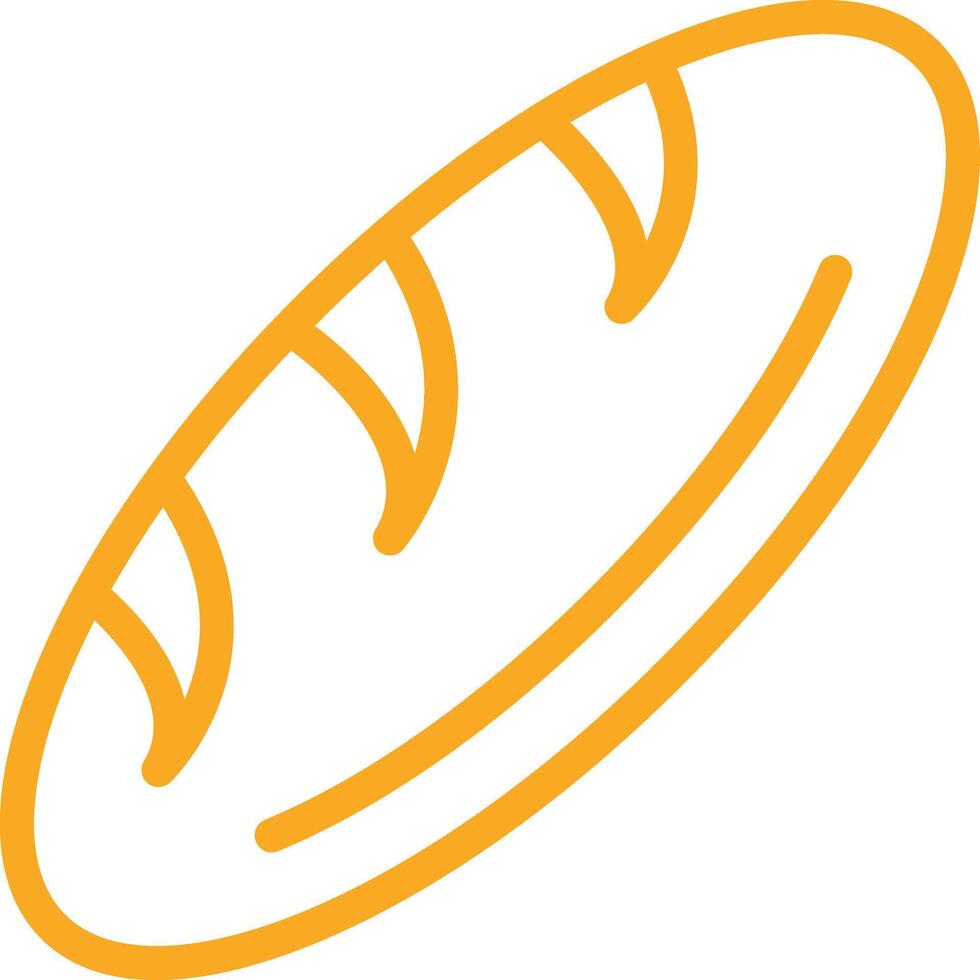 Bread Icon Design Illustration vector