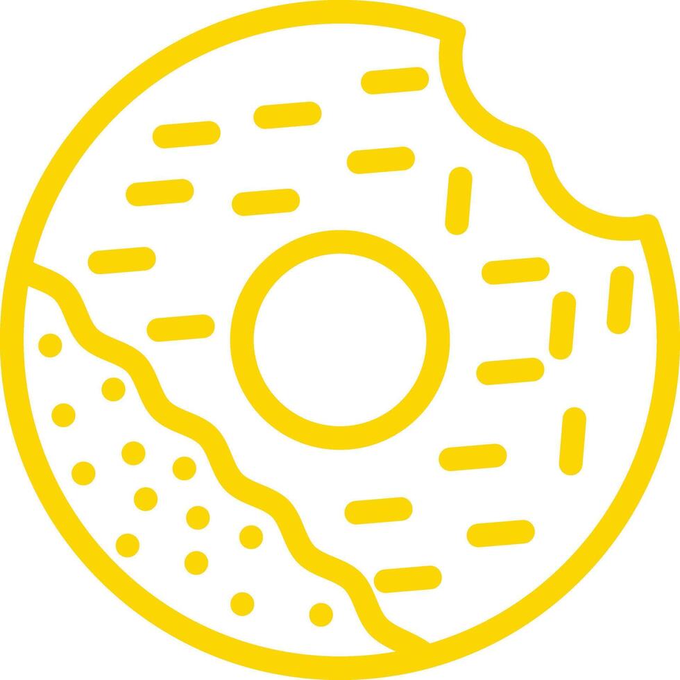 Donut Icon Design Illustration vector