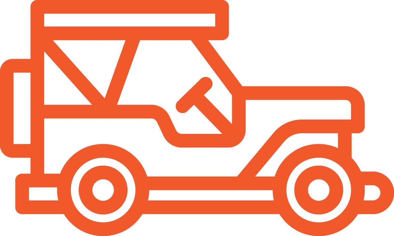 Jeep Icon Design Illustration vector