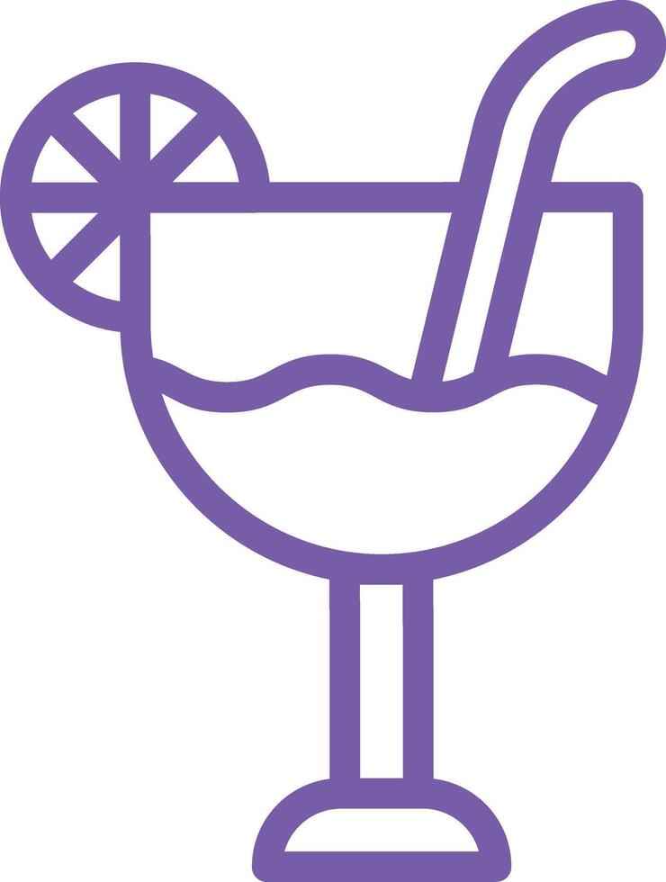 Cocktail Icon Design Illustration vector