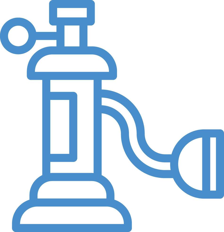 Oxygen Tank Icon Design Illustration vector