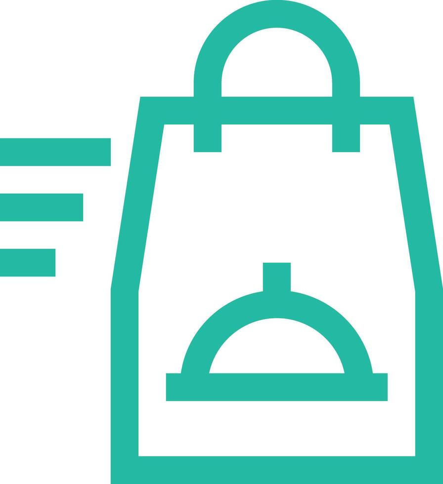 Food Delivery Icon Design Illustration vector