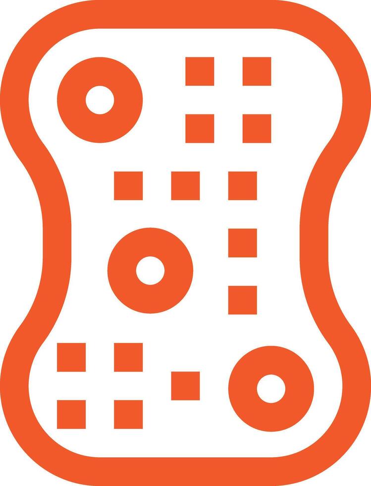 Sponge Icon Design Illustration vector