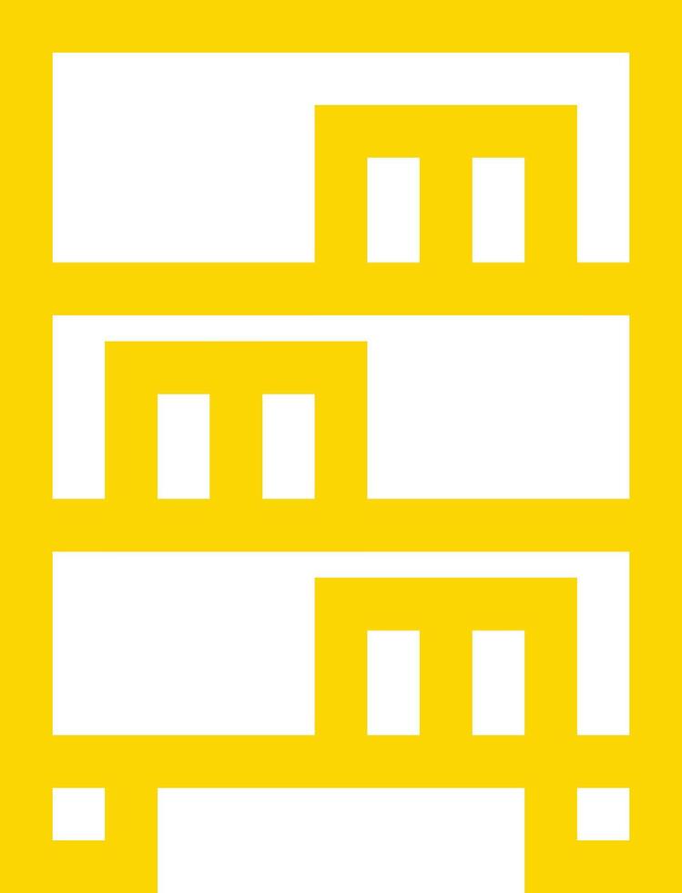 Bookcase Icon Design Illustration vector
