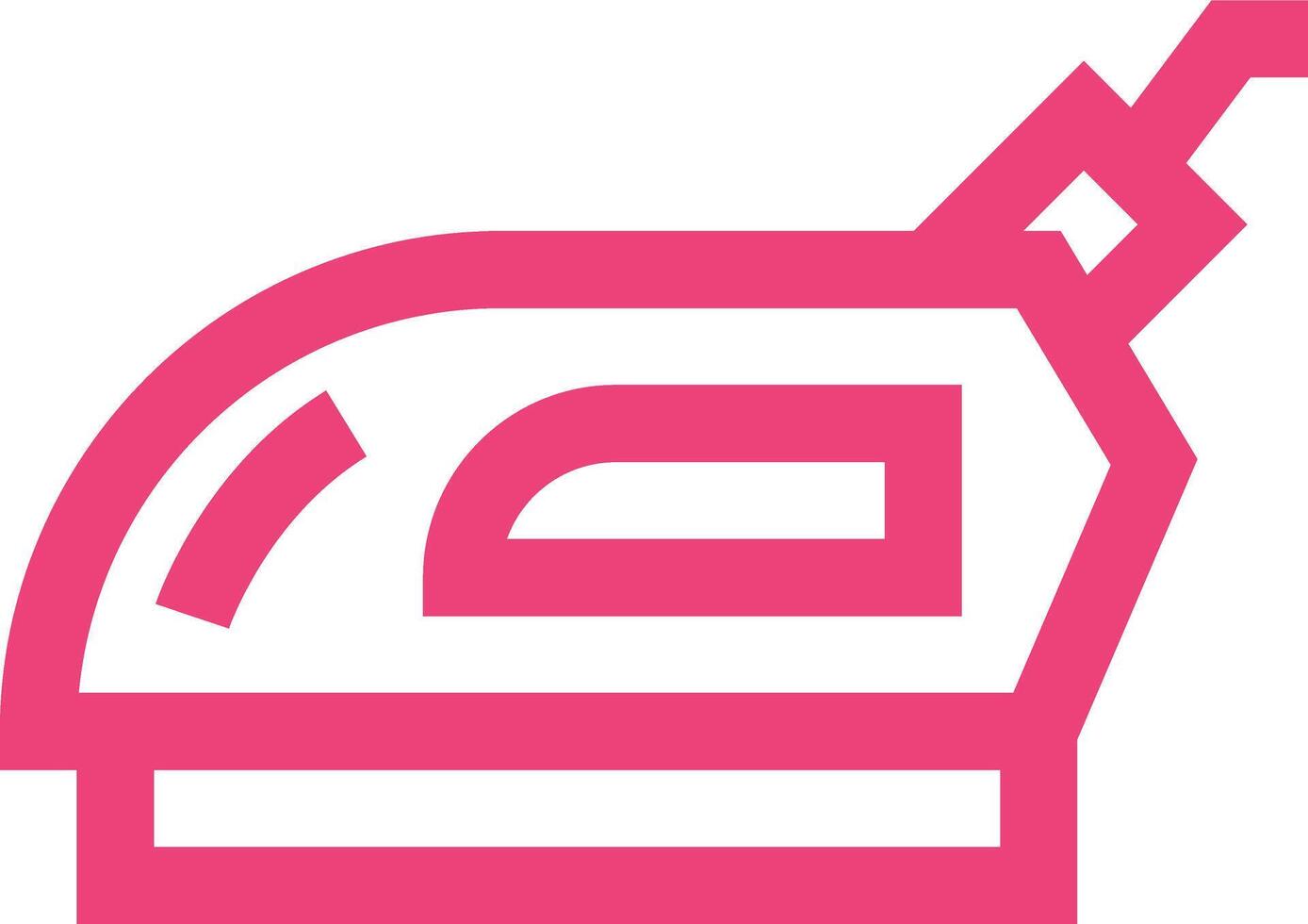 Ironing Icon Design Illustration vector