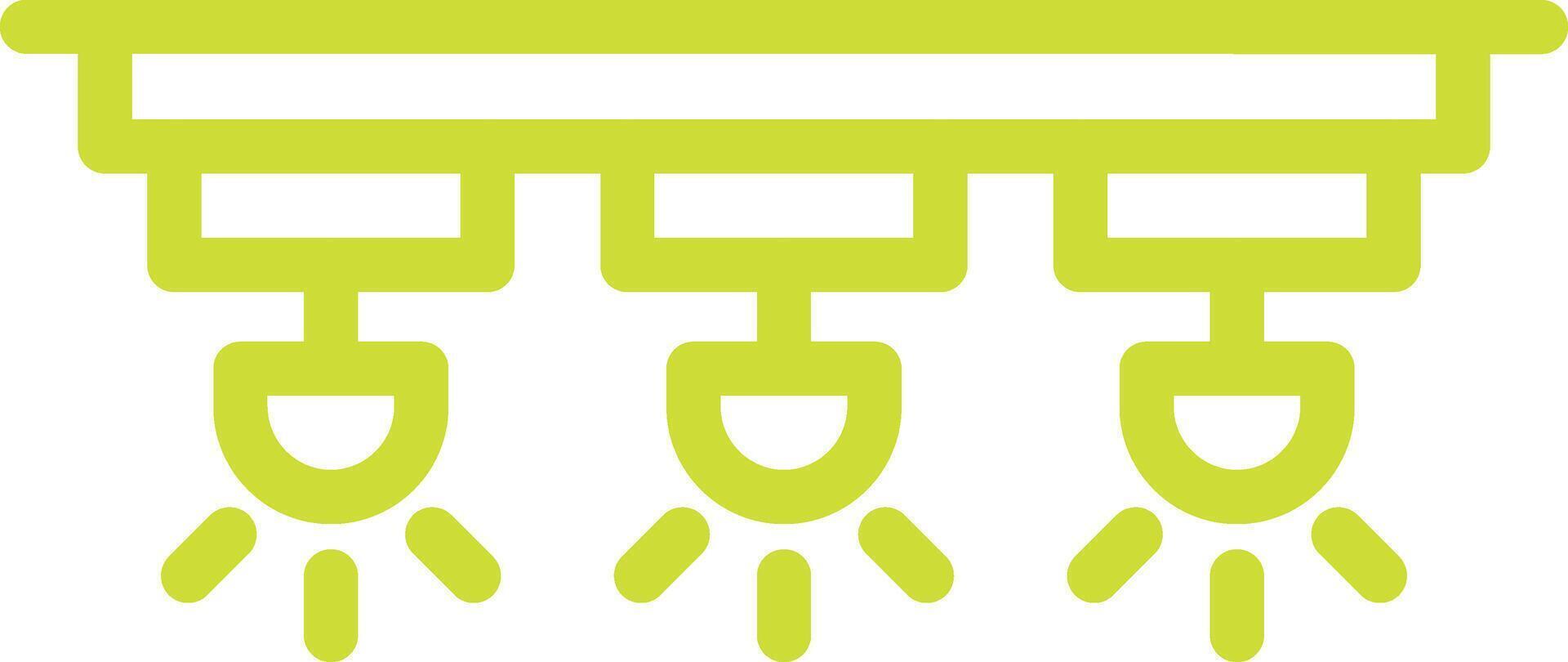 Spotlights Icon Design Illustration vector