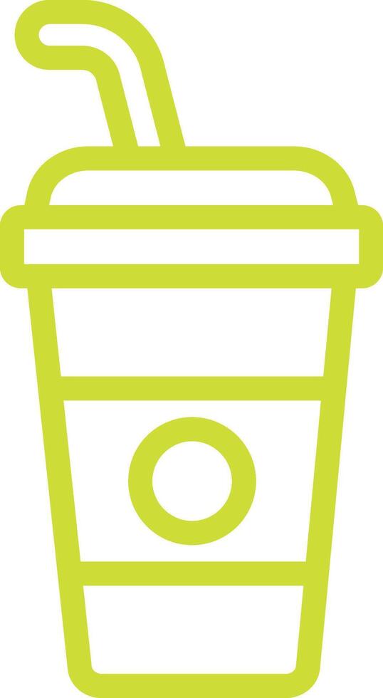 Cold Drink Icon Design Illustration vector