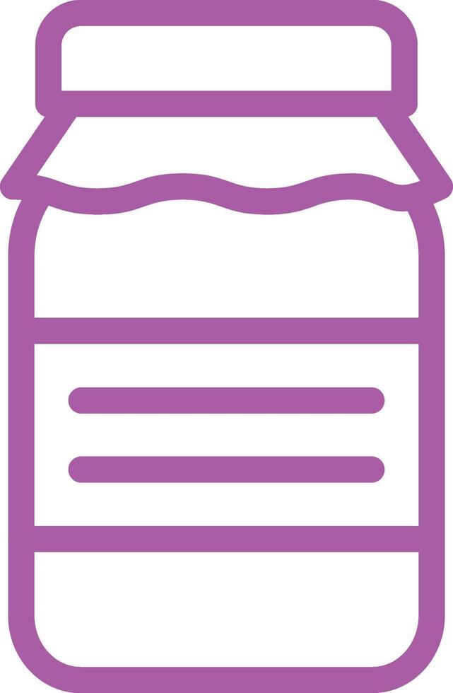 Jar Icon Design Illustration vector