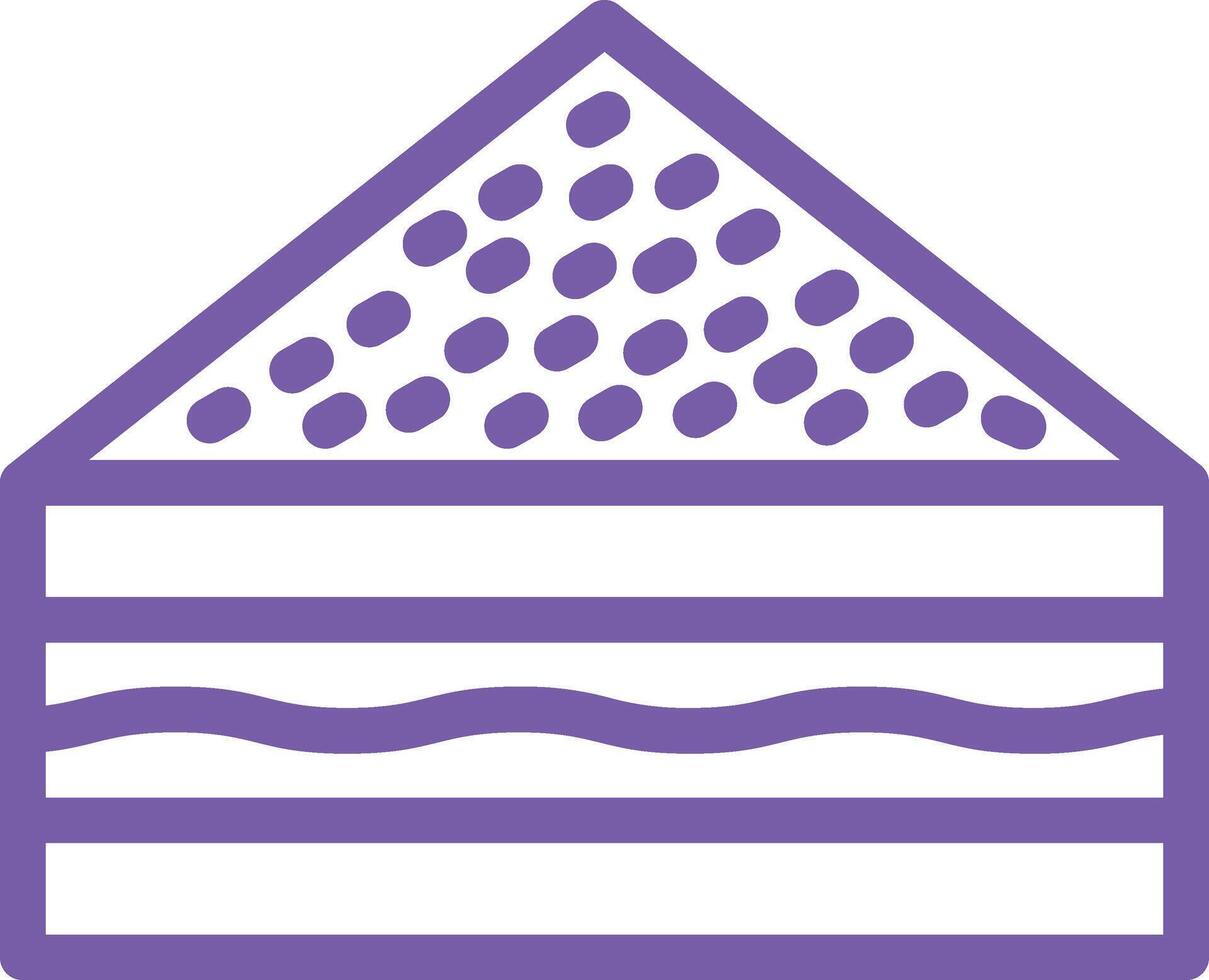 Sandwich Icon Design Illustration vector