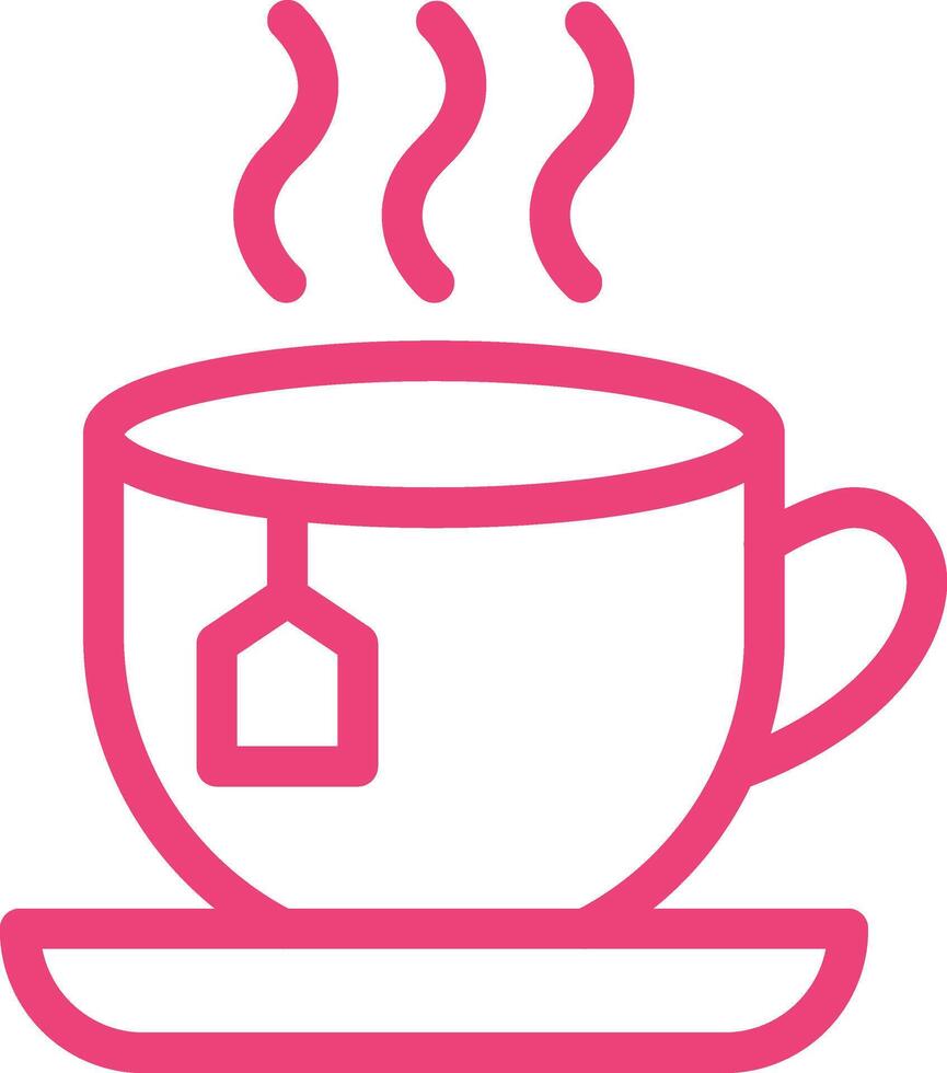 Tea Icon Design Illustration vector