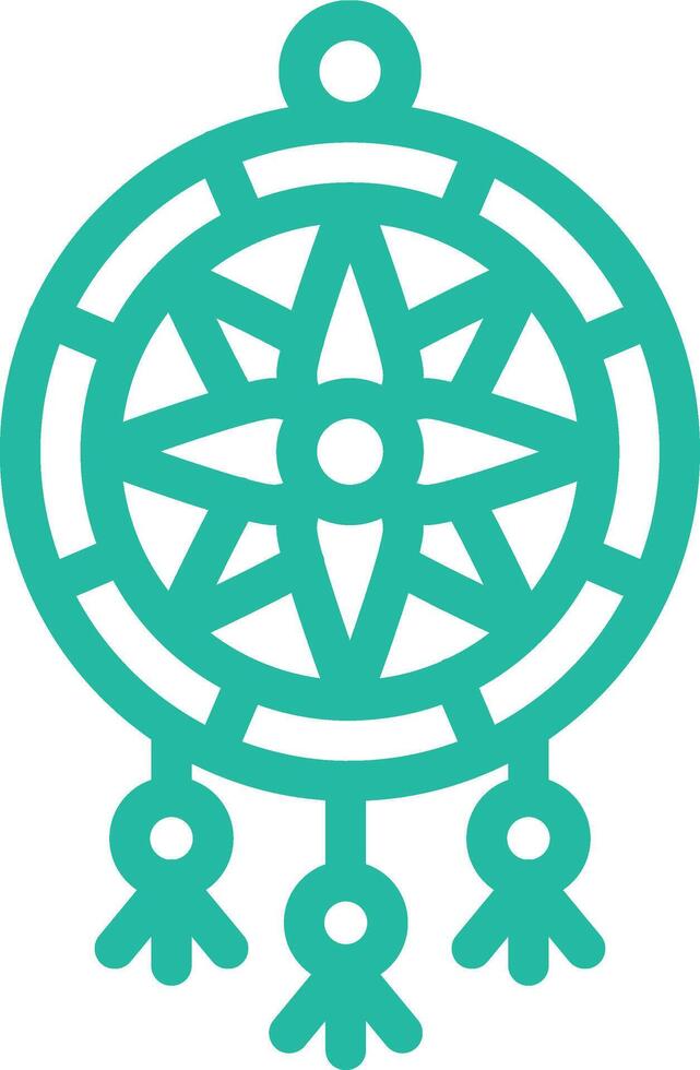 Dreamcatcher Icon Design Illustration vector