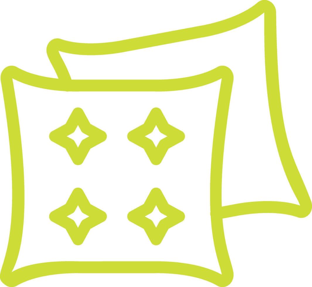 Pillow Icon Design Illustration vector