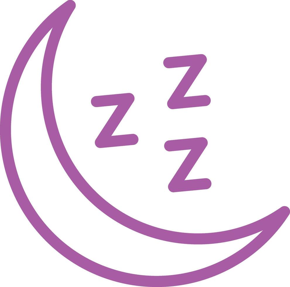 Zzz Icon Design Illustration vector