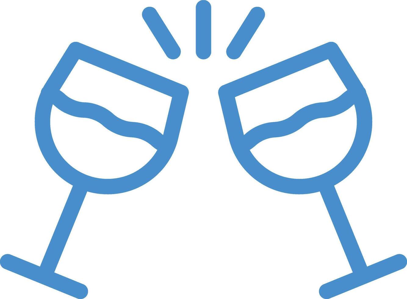 Toast Icon Design Illustration vector