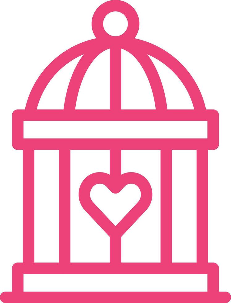 Cage Icon Design Illustration vector