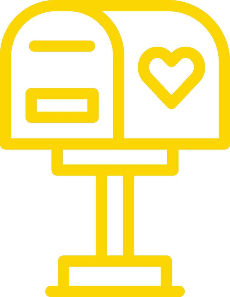 Mailbox Icon Design Illustration vector